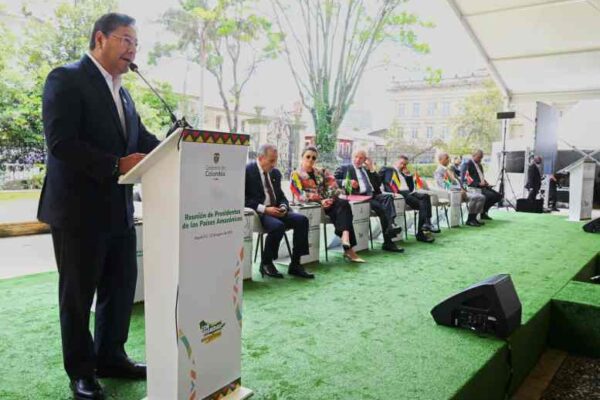 Arce impulsa visión transformadora de la Amazonia y proyectos verdes en la cumbre