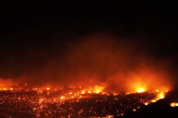 Ñembi Guasu en llamas: piden apoyo urgente para combatir el incendio