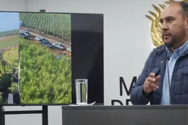 Ministro Ríos Revela: 10 «Autores Intelectuales» Identificados en Avasallamiento de Montero